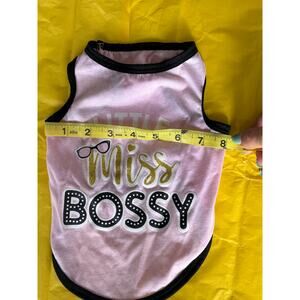 Miss Bossy Dog Shirt Size XS